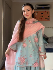 Afsana Digital Print 3pc