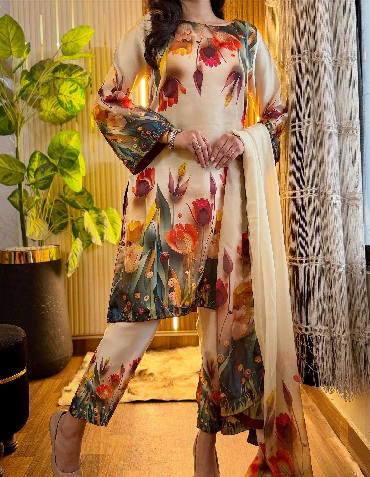 Titli Digital Print 3pc