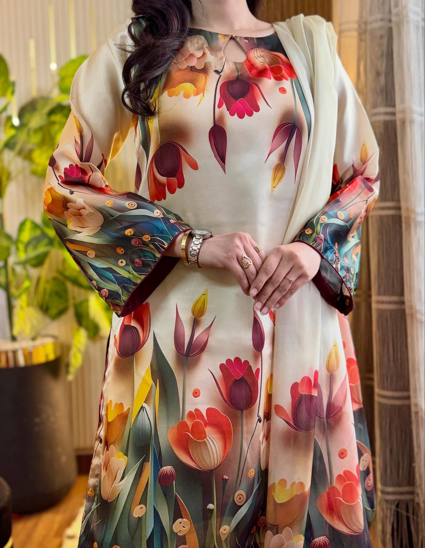 Titli Digital Print 3pc