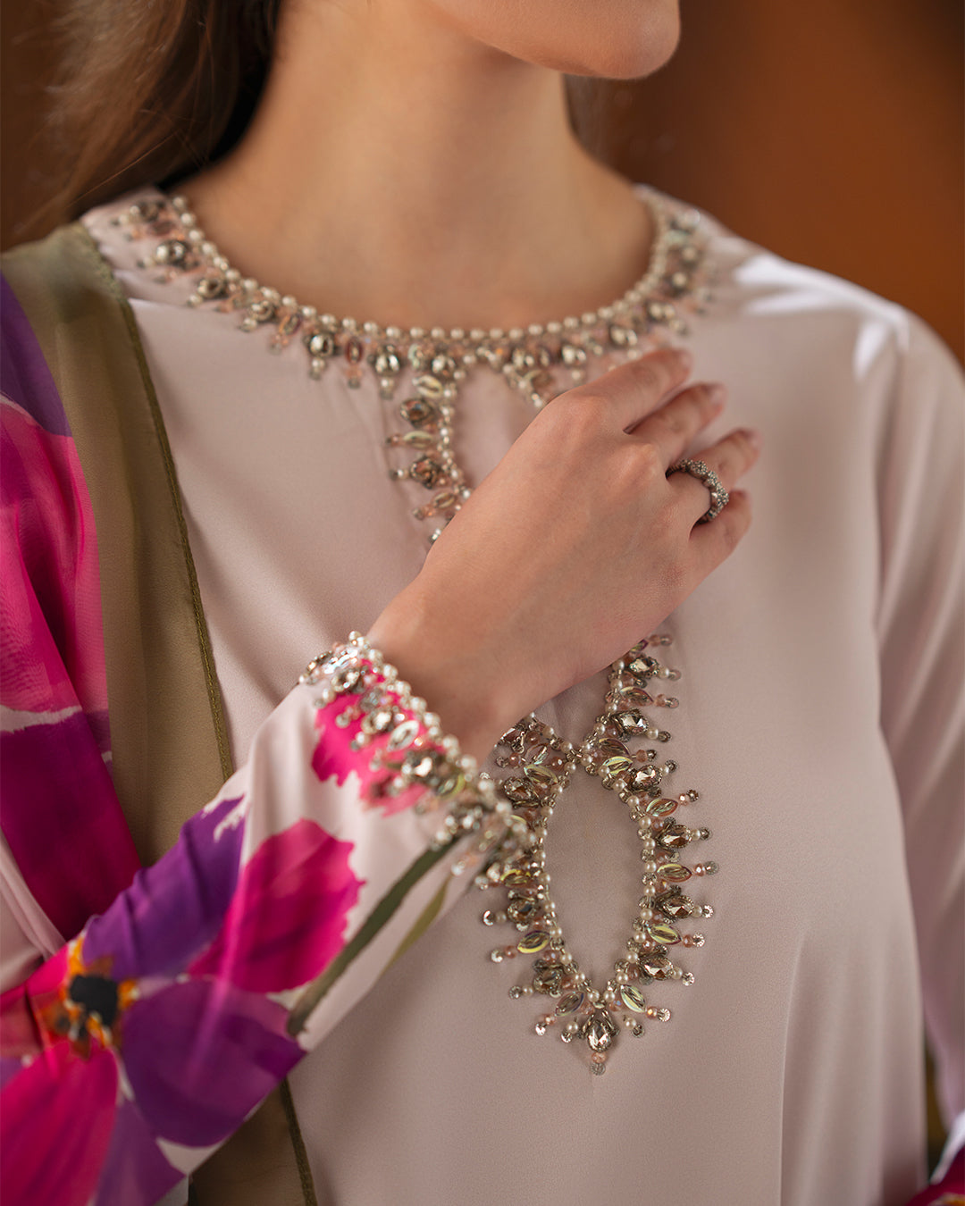 Gulaab Digital with Handwork 3pc